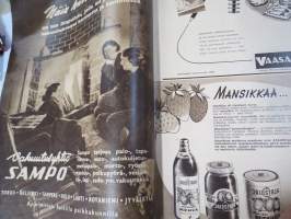 Suomen Kuvalehti 1951 nr 5, ilmestynyt 3.2.1951, sis. mm. seur. artikkelit / kuvat / mainokset; Mannerheim kuollut, kansikuva Mannerheim ratsailla 8 sivua kuvia