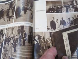 Suomen Kuvalehti 1951 nr 5, ilmestynyt 3.2.1951, sis. mm. seur. artikkelit / kuvat / mainokset; Mannerheim kuollut, kansikuva Mannerheim ratsailla 8 sivua kuvia