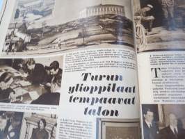 Suomen Kuvalehti 1951 nr 5, ilmestynyt 3.2.1951, sis. mm. seur. artikkelit / kuvat / mainokset; Mannerheim kuollut, kansikuva Mannerheim ratsailla 8 sivua kuvia