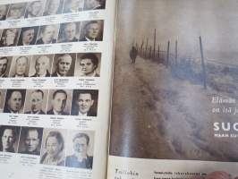 Suomen Kuvalehti 1951 nr 5, ilmestynyt 3.2.1951, sis. mm. seur. artikkelit / kuvat / mainokset; Mannerheim kuollut, kansikuva Mannerheim ratsailla 8 sivua kuvia