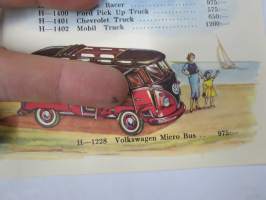 Revell Authentic Kits - rakennussarjat, kuvitettu hinnasto