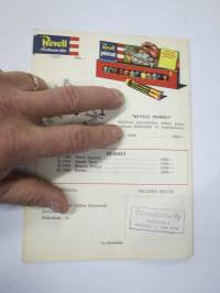 Revell Authentic Kits - rakennussarjat, kuvitettu hinnasto