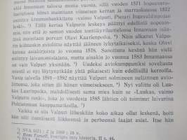 Valpuri Innamaa - Turkulainen suurporvari 1500-luvulla -eripainos