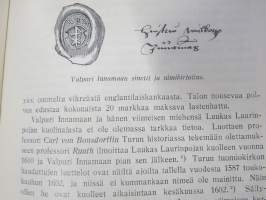 Valpuri Innamaa - Turkulainen suurporvari 1500-luvulla -eripainos