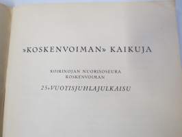 Koskenvoiman kaikuja - Koirinojan (Impilahti) Nuorisoseura Koskenvoiman 25-vuotisjuhlajulkaisu 1919-1944