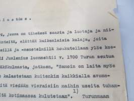 Kalastus. Läherinen mewri, jossa on tiheässä saaria ja luotoja... -tunnistamaton, päiväämätön, painamaton opinnäyte / käsikirjoitus, kalastusaihe