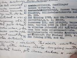 Kalastus. Läherinen mewri, jossa on tiheässä saaria ja luotoja... -tunnistamaton, päiväämätön, painamaton opinnäyte / käsikirjoitus, kalastusaihe