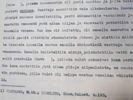 Kalastus. Läherinen mewri, jossa on tiheässä saaria ja luotoja... -tunnistamaton, päiväämätön, painamaton opinnäyte / käsikirjoitus, kalastusaihe