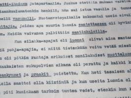 Kalastus. Läherinen mewri, jossa on tiheässä saaria ja luotoja... -tunnistamaton, päiväämätön, painamaton opinnäyte / käsikirjoitus, kalastusaihe