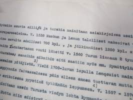 Kalastus. Läherinen mewri, jossa on tiheässä saaria ja luotoja... -tunnistamaton, päiväämätön, painamaton opinnäyte / käsikirjoitus, kalastusaihe