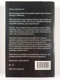 Omistan, olen - lain filosofian perusteet (signeerattu, tekijän omiste)