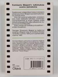 Maigret ja kadonnut asiakirja : komisario Maigret&#039;n tutkimuksia