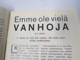 Työtoveri 1931 nro 4 - Osuuskauppain toimihenkilöiden ammattilehti, mm. mainontaan liittyviä artikkeleita ja materiaalia