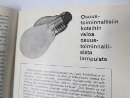 Työtoveri 1931 nro 4 - Osuuskauppain toimihenkilöiden ammattilehti, mm. mainontaan liittyviä artikkeleita ja materiaalia