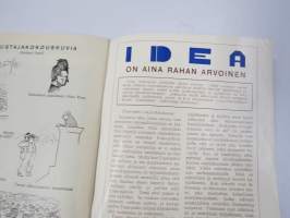 Työtoveri 1931 nro 4 - Osuuskauppain toimihenkilöiden ammattilehti, mm. mainontaan liittyviä artikkeleita ja materiaalia