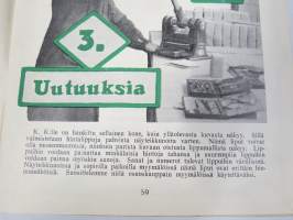 Työtoveri 1930 nro 2 - Osuuskauppain toimihenkilöiden ammattilehti, mm. mainontaan liittyviä artikkeleita ja materiaalia