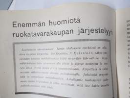 Työtoveri 1931 nro 3 - Osuuskauppain toimihenkilöiden ammattilehti, mm. mainontaan liittyviä artikkeleita ja materiaalia
