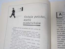 Työtoveri 1931 nro 1 - Osuuskauppain toimihenkilöiden ammattilehti, mm. mainontaan liittyviä artikkeleita ja materiaalia