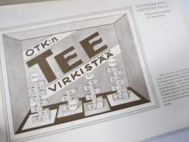 Työtoveri 1931 nro 1 - Osuuskauppain toimihenkilöiden ammattilehti, mm. mainontaan liittyviä artikkeleita ja materiaalia