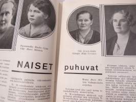 Työtoveri 1931 nro 1 - Osuuskauppain toimihenkilöiden ammattilehti, mm. mainontaan liittyviä artikkeleita ja materiaalia