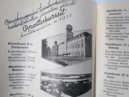 Työtoveri 1931 nro 1 - Osuuskauppain toimihenkilöiden ammattilehti, mm. mainontaan liittyviä artikkeleita ja materiaalia