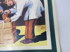 Työtoveri 1929 nro 2 - Osuuskauppain toimihenkilöiden ammattilehti, mm. mainontaan liittyviä artikkeleita ja materiaalia - Huomaa Fogelin Pekka Puupää kansikuvassa