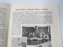 Työtoveri 1929 nro 2 - Osuuskauppain toimihenkilöiden ammattilehti, mm. mainontaan liittyviä artikkeleita ja materiaalia - Huomaa Fogelin Pekka Puupää kansikuvassa