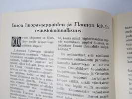Työtoveri 1929 nro 2 - Osuuskauppain toimihenkilöiden ammattilehti, mm. mainontaan liittyviä artikkeleita ja materiaalia - Huomaa Fogelin Pekka Puupää kansikuvassa