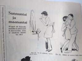 Työtoveri 1929 nro 2 - Osuuskauppain toimihenkilöiden ammattilehti, mm. mainontaan liittyviä artikkeleita ja materiaalia - Huomaa Fogelin Pekka Puupää kansikuvassa