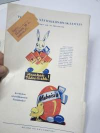 Työtoveri 1929 nro 2 - Osuuskauppain toimihenkilöiden ammattilehti, mm. mainontaan liittyviä artikkeleita ja materiaalia - Huomaa Fogelin Pekka Puupää kansikuvassa