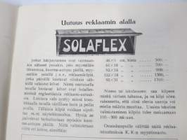 Työtoveri 1929 nro 1 - Osuuskauppain toimihenkilöiden ammattilehti, mm. mainontaan liittyviä artikkeleita ja materiaalia - Huomaa Fogelin Pekka Puupää kansikuvassa