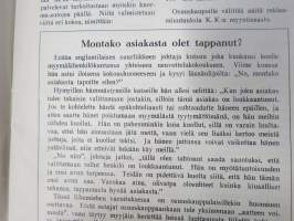 Työtoveri 1929 nro 1 - Osuuskauppain toimihenkilöiden ammattilehti, mm. mainontaan liittyviä artikkeleita ja materiaalia - Huomaa Fogelin Pekka Puupää kansikuvassa
