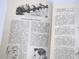 Työtoveri 1929 nro 1 - Osuuskauppain toimihenkilöiden ammattilehti, mm. mainontaan liittyviä artikkeleita ja materiaalia - Huomaa Fogelin Pekka Puupää kansikuvassa