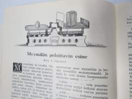 Työtoveri 1929 nro 1 - Osuuskauppain toimihenkilöiden ammattilehti, mm. mainontaan liittyviä artikkeleita ja materiaalia - Huomaa Fogelin Pekka Puupää kansikuvassa