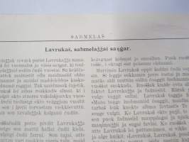 Sabmelas 1934 nr 1 -lehden ensimmäinen ilmestynyt numero