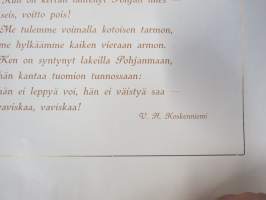 Tervehdys Ostrobotnian vihkiäisiin 9.11.1912 - Nuijamiesten marssi