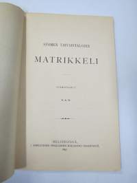 Suomen vaivaistalojen matrikkeli