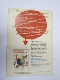 Fernseh Abenteuer - Die rätselhafte Karte nr 147 -saksankielinen &quot;TV-sarja&quot; sarjakuvalehti