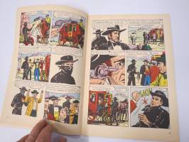 Fernseh Abenteuer - Texas Rangers - Der schwarze Bandit nr 159 -saksankielinen &quot;TV-sarja&quot; sarjakuvalehti