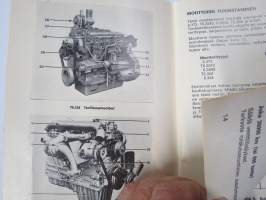 Perkins 6.372, T6.3543, 6.3542, T6.354, 6.354 Käyttöohjekirja / huolto-ohjekirja + varaosaluettelo
