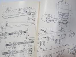 Perkins 6.372, T6.3543, 6.3542, T6.354, 6.354 Käyttöohjekirja / huolto-ohjekirja + varaosaluettelo