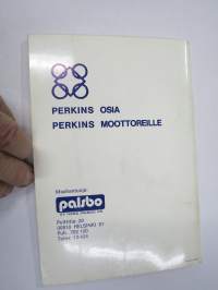 Perkins 6.372, T6.3543, 6.3542, T6.354, 6.354 Käyttöohjekirja / huolto-ohjekirja + varaosaluettelo