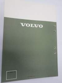 Volvo Huoltokäsikirja Osa 2 (20-22) Korjausohjeet Moottorit D20, D24, 240 1979- -korjaamokirjasarjan osa