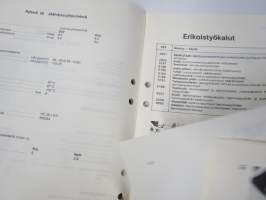 Volvo Huoltokäsikirja Osa 2 (23-29) Korjausohjeet Moottorit D20, D24, 240 1979- -korjaamokirjasarjan osa