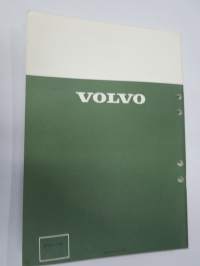Volvo Huoltokäsikirja Osa 2 (23-29) Korjausohjeet Moottorit D20, D24, 240 1979- -korjaamokirjasarjan osa