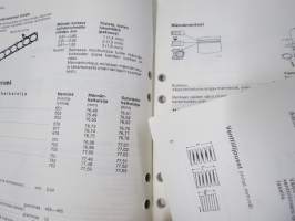 Volvo Huoltokäsikirja Osa 2 (21) Korjausohjeet Moottorit D20, D24 1979- -korjaamokirjasarjan osa