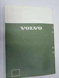 Volvo Huoltokäsikirja Osa 2 (21) Korjausohjeet Moottorit D20, D24 1979- -korjaamokirjasarjan osa