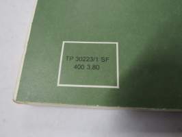 Volvo Huoltokäsikirja Osa 2 (21) Korjausohjeet Moottorit D20, D24 1979- -korjaamokirjasarjan osa