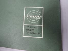 Volvo Huoltokäsikirja Osa 4 (46) Korjausohjeet Taka-akselisto (Spicer) 120, 140, 164, 1800 -korjaamokirjasarjan osa