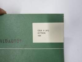 Volvo Huoltokäsikirja Osa 4 (41) Korjausohjeet Kytkin 164 -korjaamokirjasarjan osa